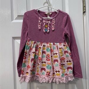 Matilda Jane Pink and Purple Floral Tunic
